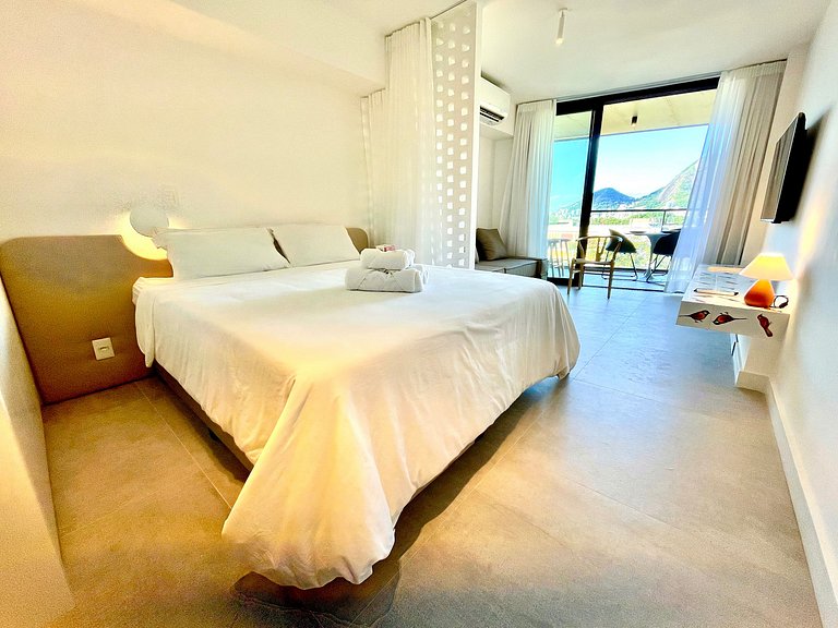 Studio Leblon - Vista Cristo, piscina e academia