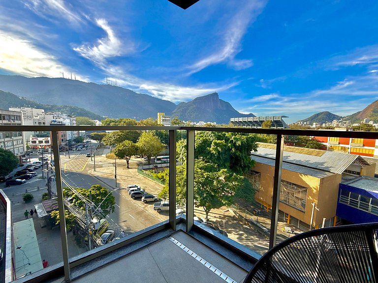 Studio Leblon - Vista Cristo, novo, piscina e gym