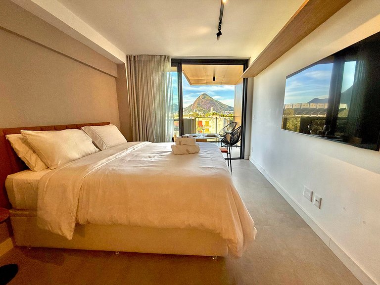 Studio Leblon - Vista Cristo, nuevo, piscina y gym