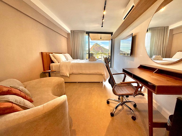 Studio Leblon - Vista Cristo, nuevo, piscina y gym