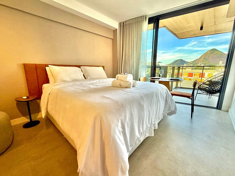 Studio Leblon - Vista Cristo, nuevo, piscina y gym