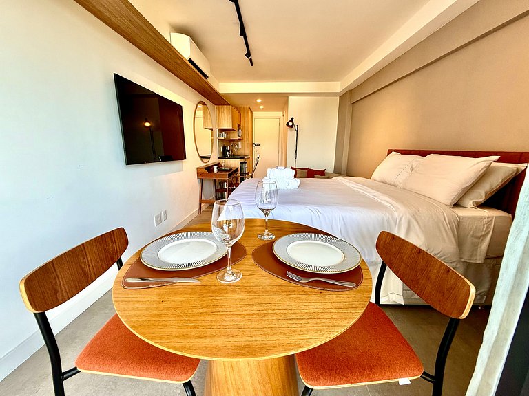 Studio Leblon - Christ view, new, pool and gym