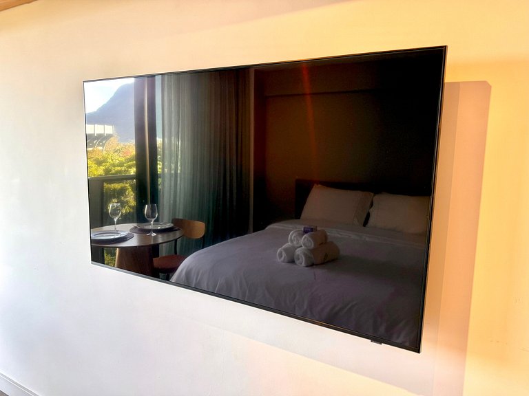 Studio Leblon - Vista Cristo, novo, piscina e gym