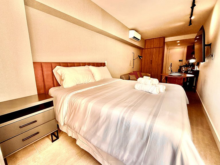 Studio Leblon - Moderno con piscina y gimnasio.