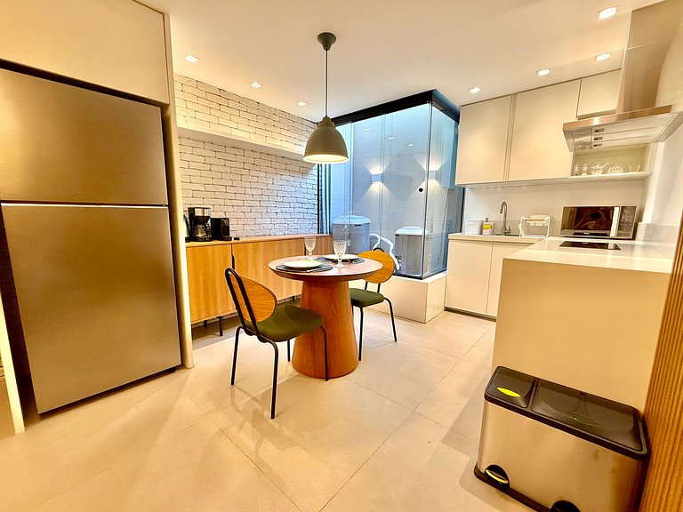 Studio Leblon - Luxury and style with pool and gym