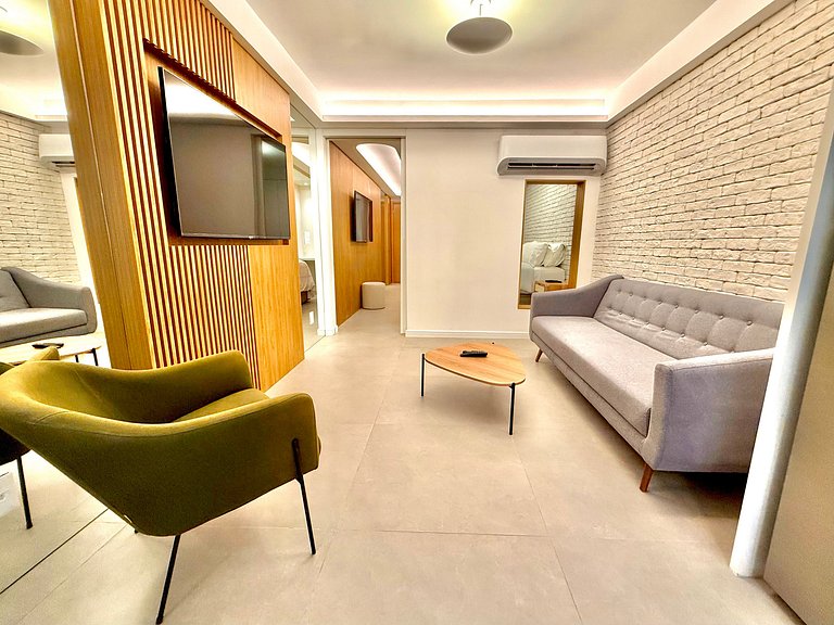 Studio Leblon - Luxury and style with pool and gym