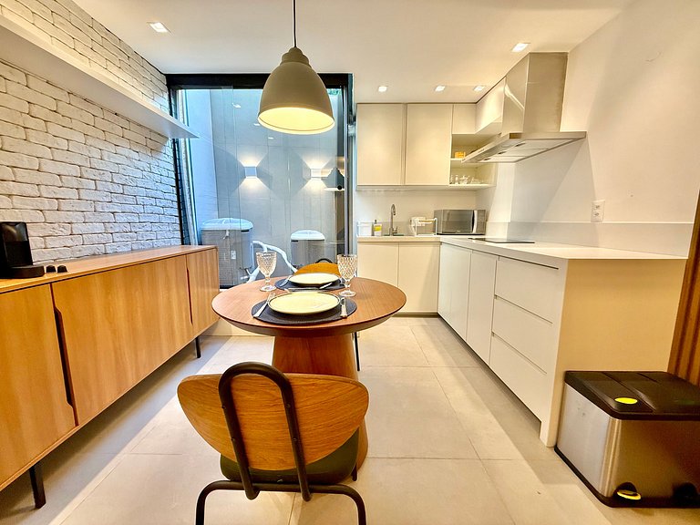 Studio Leblon - Luxury and style with pool and gym