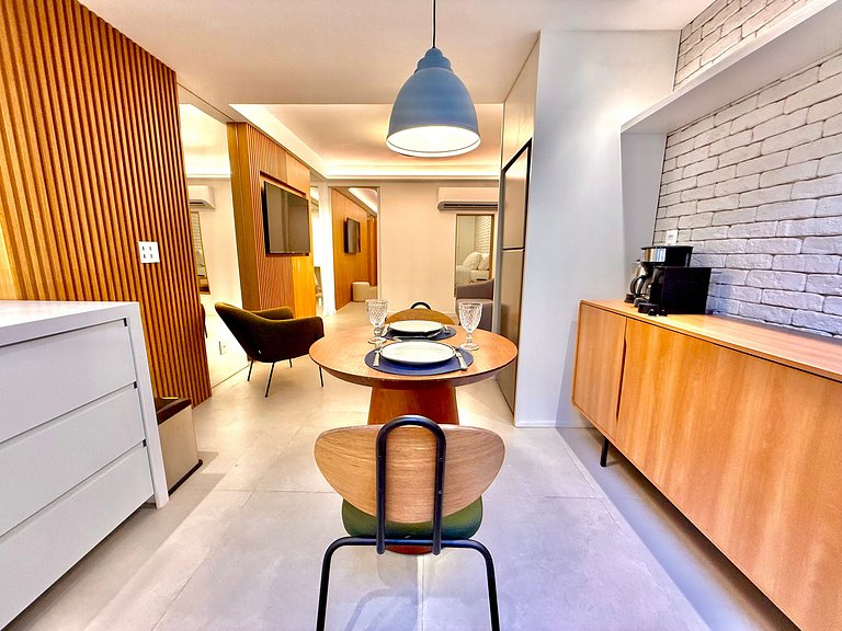 Studio Leblon - Luxury and style with pool and gym