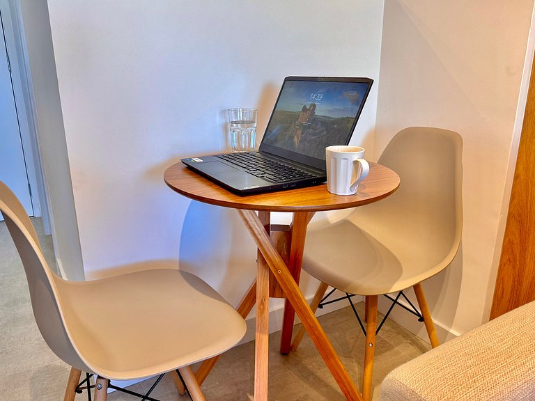 Studio Leblon - Vista Cristo, novo, piscina e gym