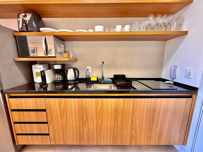 Studio Leblon - Vista Cristo, novo, piscina e gym