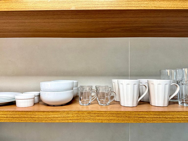 Studio Leblon - Vista Cristo, novo, piscina e gym