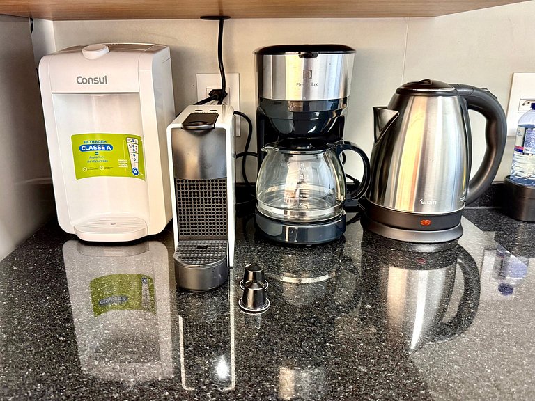 Studio Leblon - Vista Cristo, novo, piscina e gym