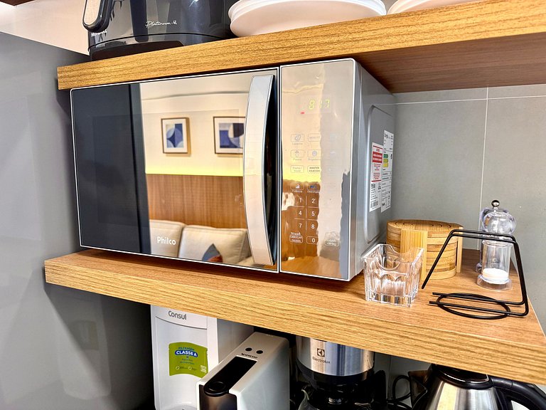 Studio Leblon - Vista Cristo, novo, piscina e gym