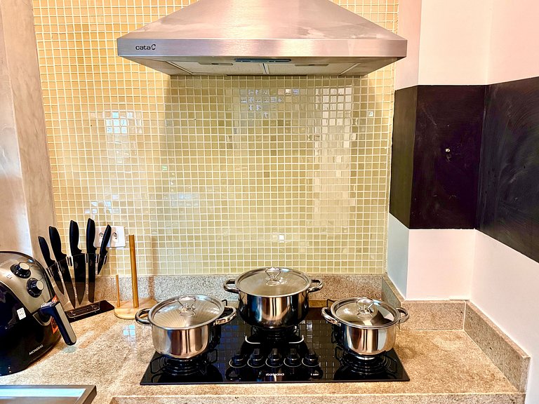 Charmoso com terraço a 5 minutos da praia - Leblon