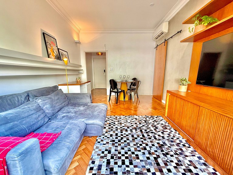 O mais charmoso de Ipanema a 3 min da praia.