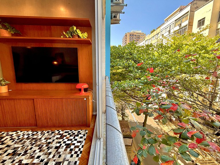 O mais charmoso de Ipanema a 3 min da praia.