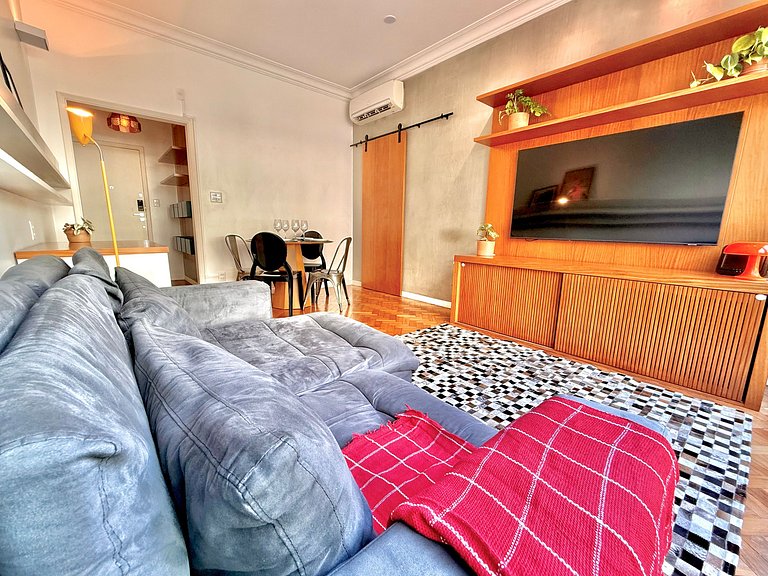 O mais charmoso de Ipanema a 3 min da praia.