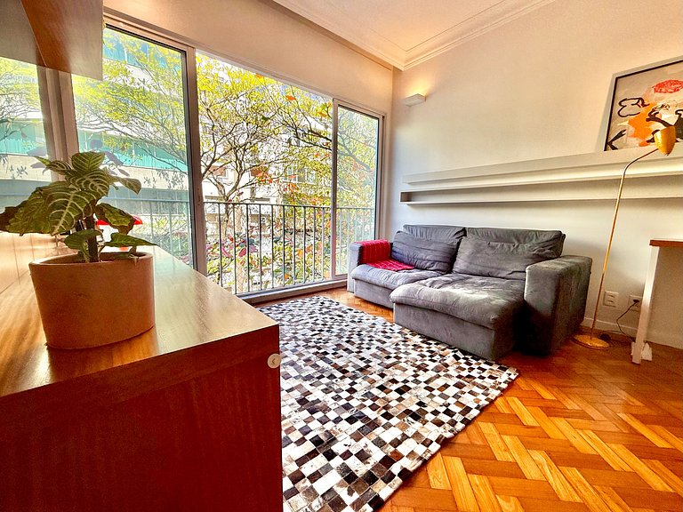 O mais charmoso de Ipanema a 3 min da praia.