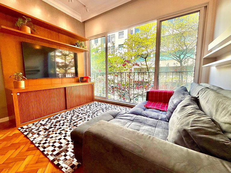 O mais charmoso de Ipanema a 3 min da praia.