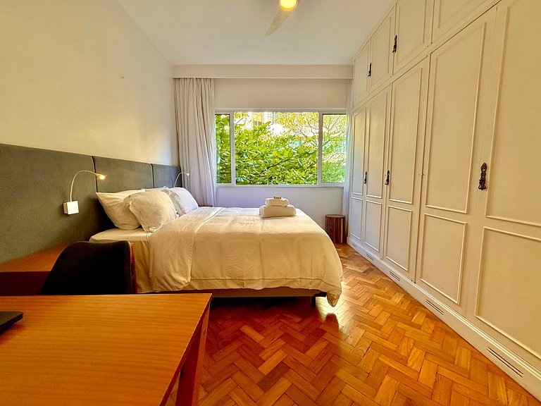 O mais charmoso de Ipanema a 3 min da praia.