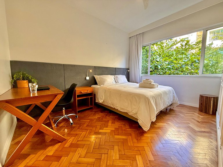 O mais charmoso de Ipanema a 3 min da praia.