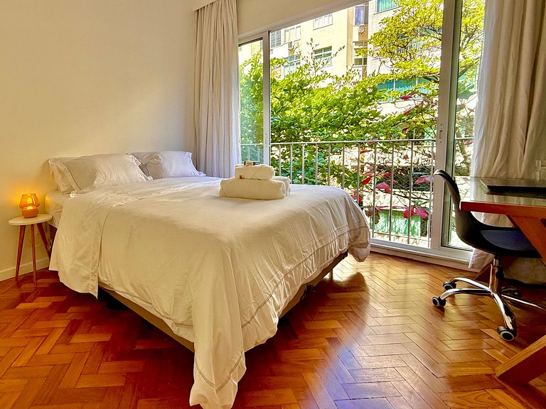 O mais charmoso de Ipanema a 3 min da praia.