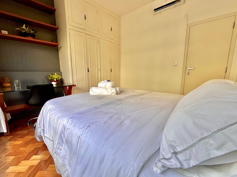 O mais charmoso de Ipanema a 3 min da praia.