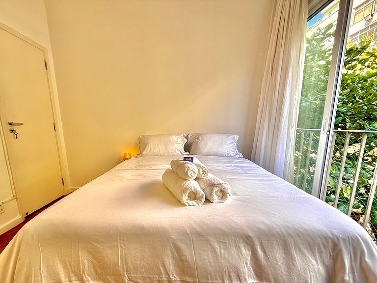 O mais charmoso de Ipanema a 3 min da praia.