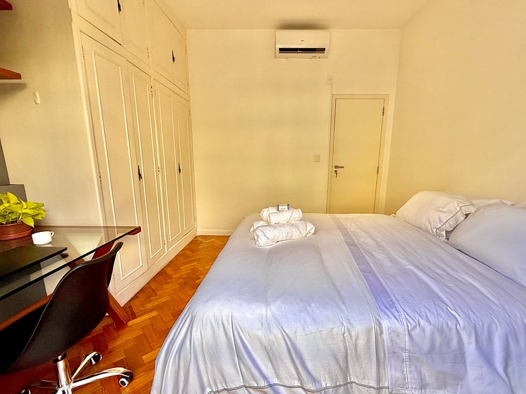 O mais charmoso de Ipanema a 3 min da praia.