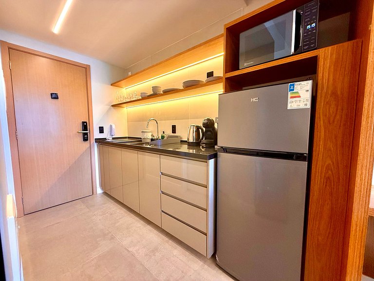 Studio Leblon - Vista Cristo, novo, piscina e gym