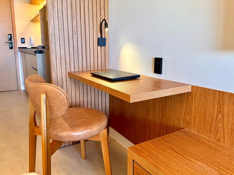 Studio Leblon - Vista Cristo, novo, piscina e gym