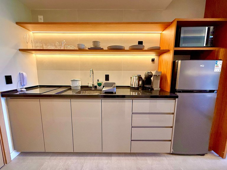 Studio Leblon - Vista Cristo, novo, piscina e gym