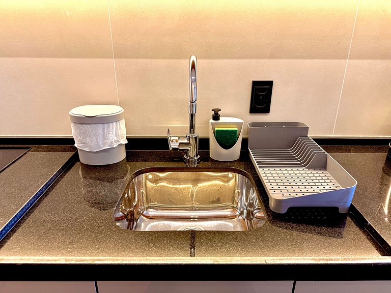 Studio Leblon - Vista Cristo, novo, piscina e gym