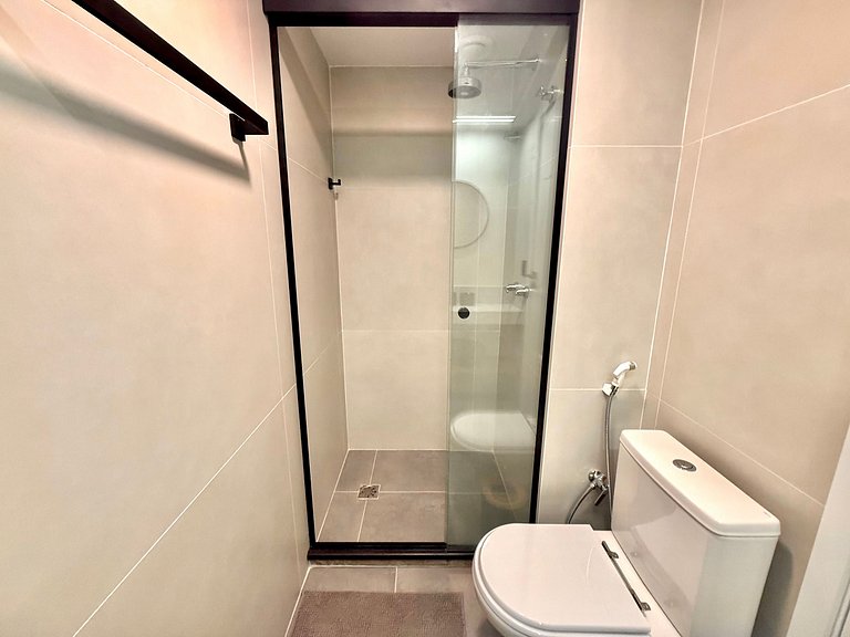 Studio Leblon - Vista Cristo, novo, piscina e gym