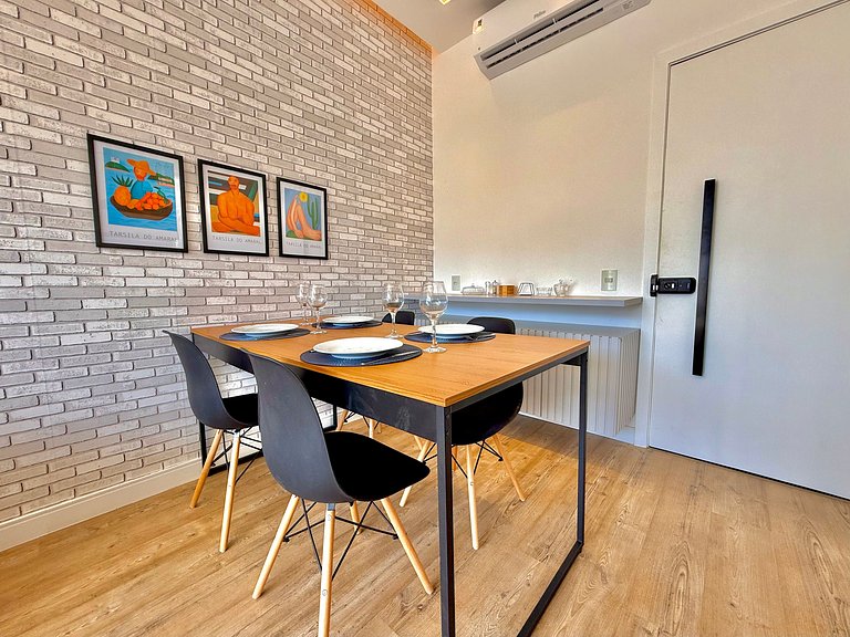 Wi-Fi rápido, recepção 24h e garagem - Leblon