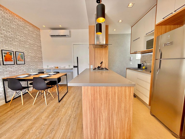 Wi-Fi rápido, recepção 24h e garagem - Leblon