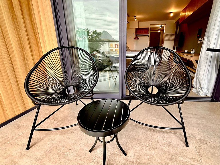 Studio Leblon - Vista Cristo, novo, piscina e gym