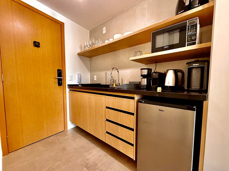 Studio Leblon - Vista Cristo, novo, piscina e gym