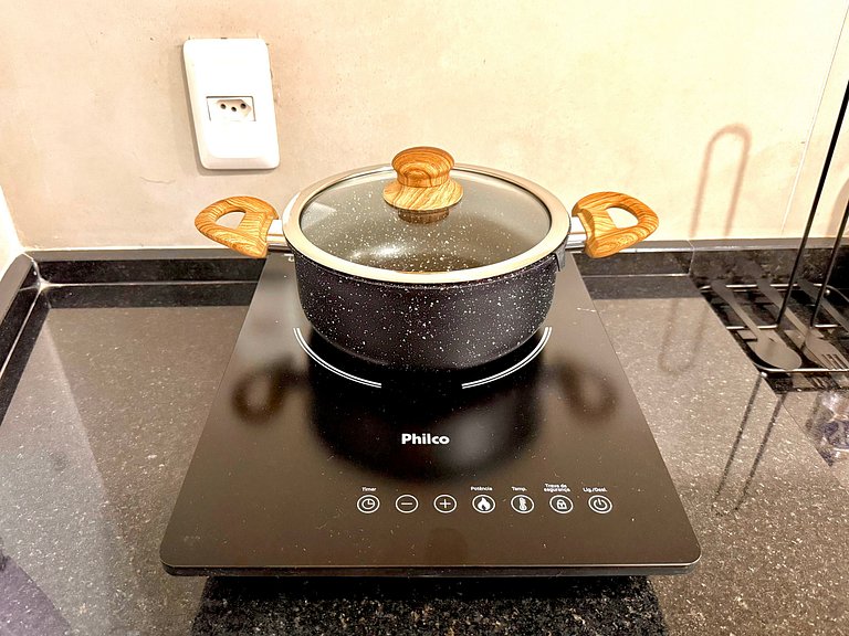 Studio Leblon - Vista Cristo, novo, piscina e gym