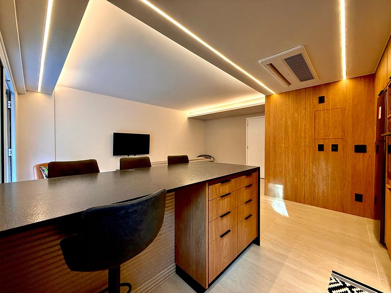 Wi-Fi rápido, recepção 24h e garagem - Leblon