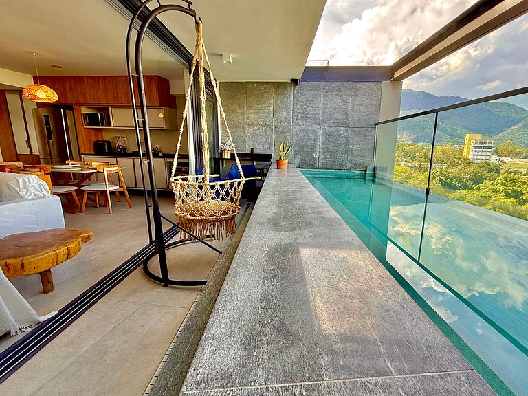 Piscina privativa, Vista Cristo e recepção 24h