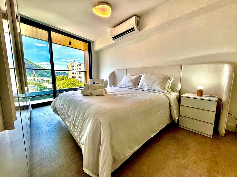 Piscina privativa, Vista Cristo e recepção 24h