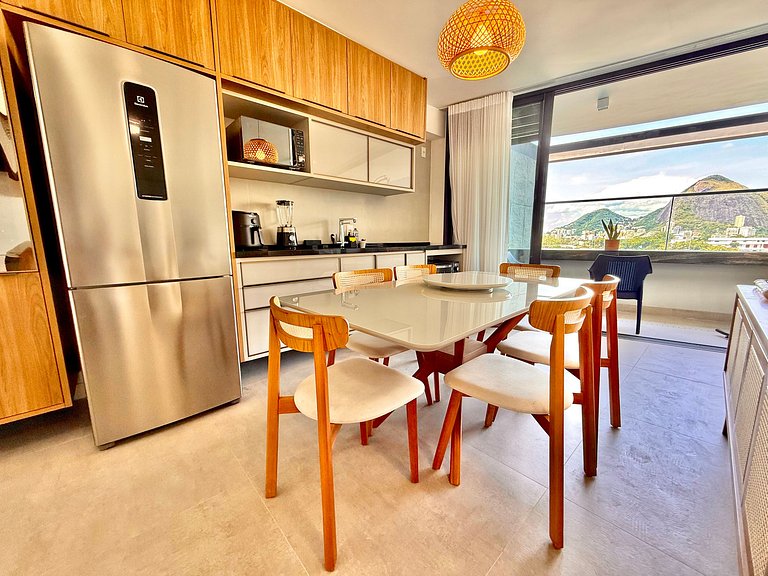 Piscina privativa, Vista Cristo e recepção 24h