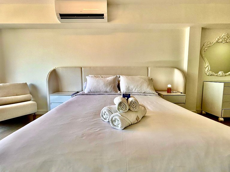 Piscina privativa, Vista Cristo e recepção 24h