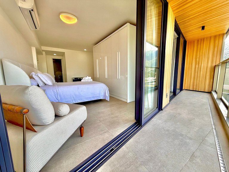 Piscina privativa, Vista Cristo e recepção 24h