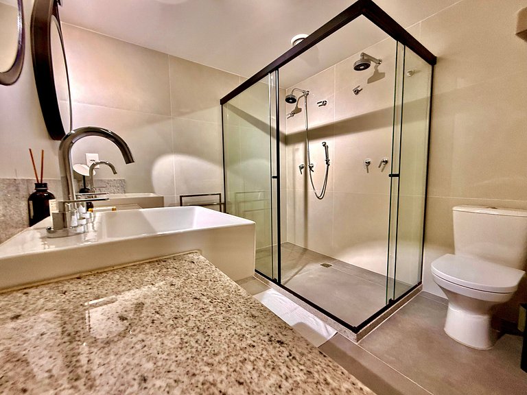 Piscina privativa, Vista Cristo e recepção 24h