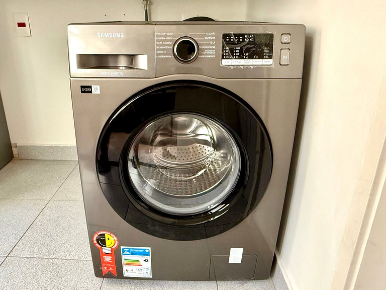 3 quartos, recepção 24h e garagem - Leblon