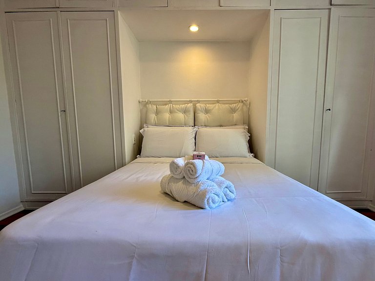 3 quartos, recepção 24h e aconchegante - Leblon