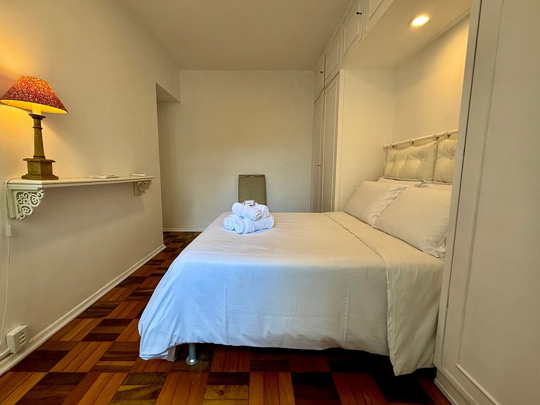 3 quartos, recepção 24h e aconchegante - Leblon