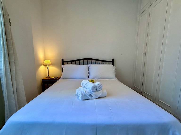 3 quartos, recepção 24h e aconchegante - Leblon